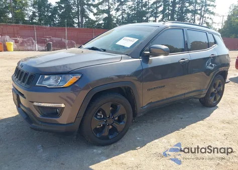 2021 Jeep Compass Altitude Fwd из США, поврежденный, VIN 3C4NJCBB4MT501873